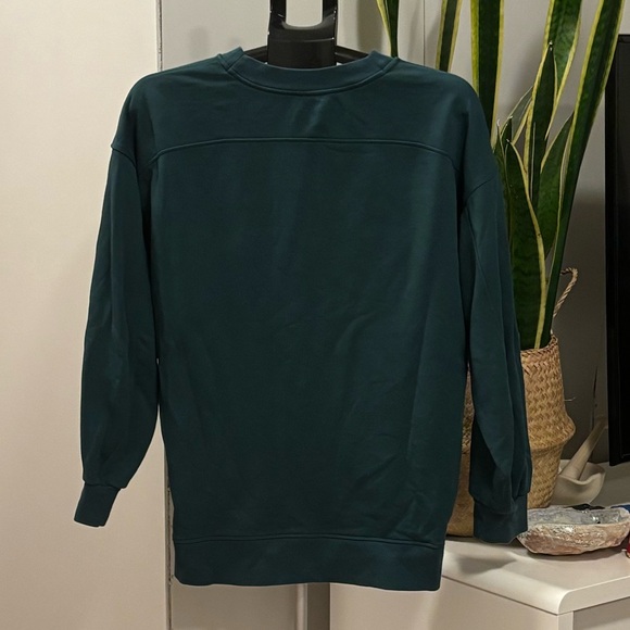 Perfectly Oversized Crew ~ Green Jasper - Picture 3 of 5